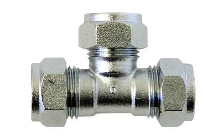 Opal Trykk T-kobling EM 10mm - Klemringskoblinger - 6413820153704 - 1