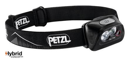 Otsalamppu Petzl ACTIK 350lm Black - Taskulamput ja otsavalot - 3342540827684 - 1