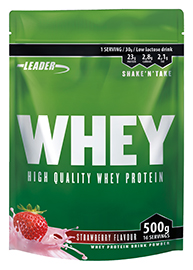 Whey Protein Jordbær 500 g - Kosttilskudd - 6430051519734 - 1