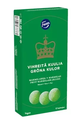Fazer Vihreitä kuulia - Makeiset - 6411401042324 - 1