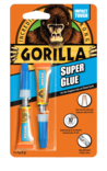 Gorilla super glue 2 x 3g - Liimat ja teipit - 5704947009724 - 1