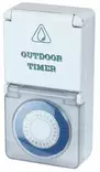 Ajastin ulkokäyttöön Mini 24h IP44 - Sähkörasiat - 6435200256874 - 1