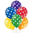 Ilmapallo Polkadots 30cm - Vappu koristeet - 5414391004014 - 1