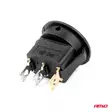 Pyöreä kytkin 12v / 24v, ON/OFF 20A - Auton liittimet ja sähköjohdot - 5903293030844 - 2