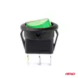 Pyöreä kytkin 12v / 24v, ON/OFF 20A - Auton liittimet ja sähköjohdot - 5903293030844 - 3