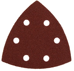 Slipetrekant 90mm 5 stk - Slipepapir til maskiner - 5400338049354 - 1