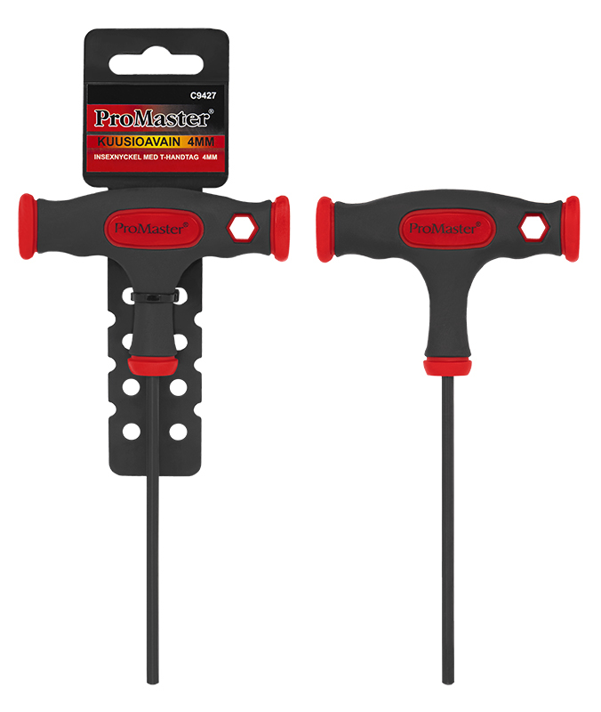 6-sidet nøkkel med T-håndtak - Skruveredskaper - 6420286894294 - 1