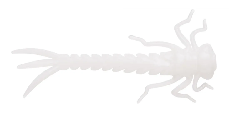 Mikrojigi Lil´ Creature Ahven 6kpl Pearl White - Pilker - 4752164024564 - 2