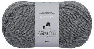 Lanka 7 Veljestä 100g Novita - Novita 7 Veljestä langat - 6412618201184 - 1