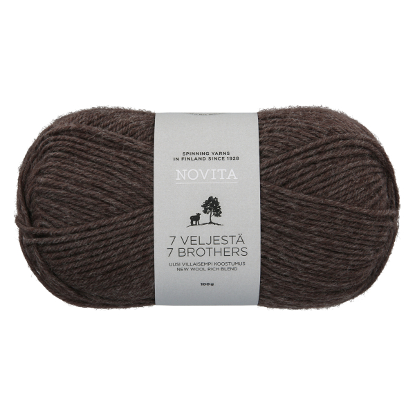 Lanka 7 Veljestä 100g Novita - Novita 7 Veljestä langat - 6412618201214 - 1