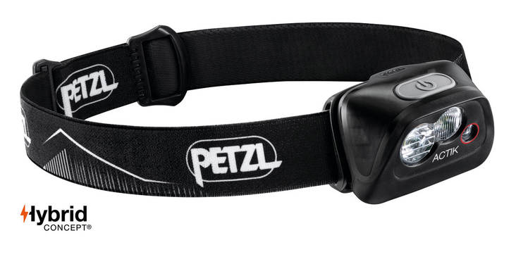 Hodelykt Petzl ACTIK 350lm Svart - Lommelykter og hodelykter - 3342540827684 - 1