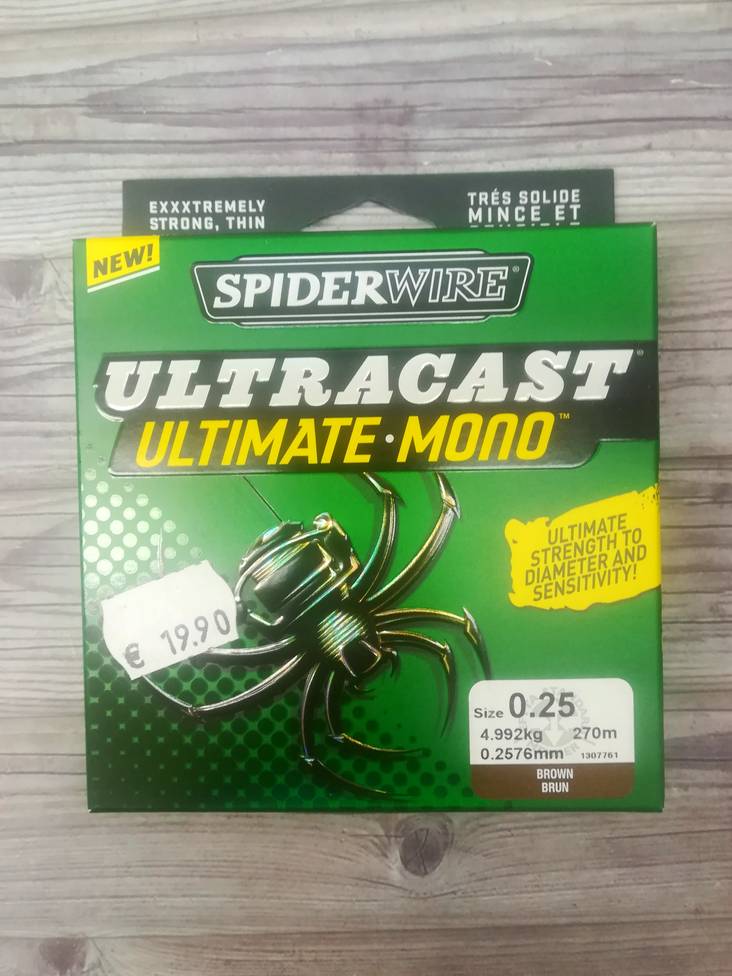 SpiderWire Ultracast Ultimate Mono monofiilisiima - Kalastussiimat - 022021595204 - 1