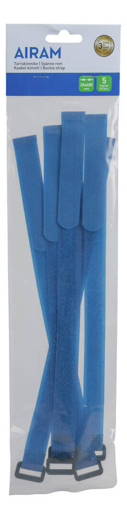 Klebehette 20 x 400mm 5 stk/pakke - Elektriske kabelklemmer - 6435200204684 - 1