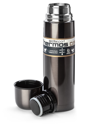 Termospullo 0,8l musta - Termokset - 4741555019814 - 1