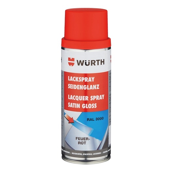 Wurth spraymaali punainen 400ml - Spraymaalit - 4045989443444 - 1