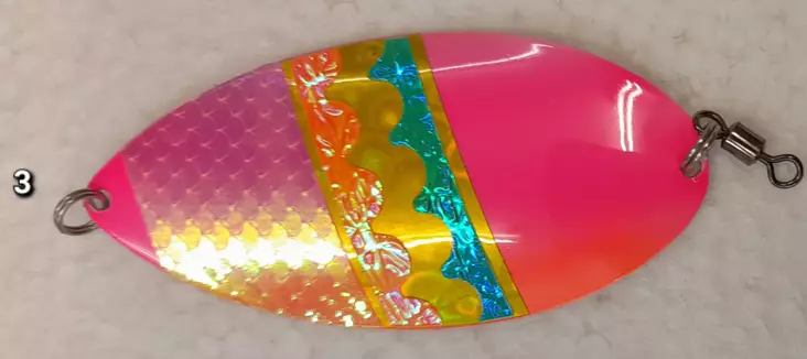 Rautulätska Laks-Armas farge 3 kobber - Pilker - 3912300013734 - 1