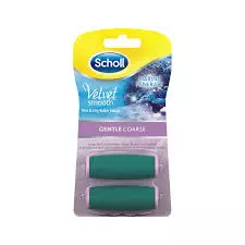 Scholl Velvet Smooth raspin vaihtopäät 2kpl hellä - Fotkremer og fotpleie - 5701092112934 - 1