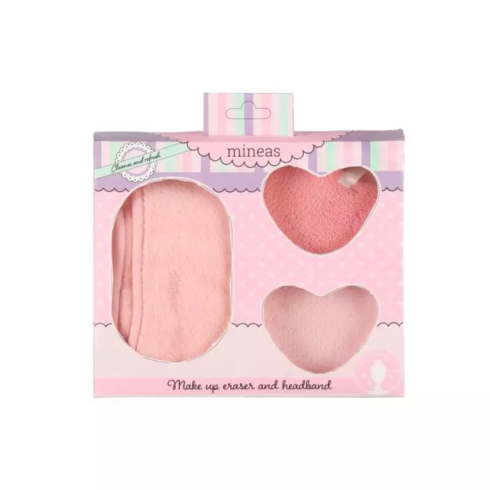 Meikinpoistaja ja hiuspantasetti Mineas - Meikinpoisto - 6410416380704 - 1