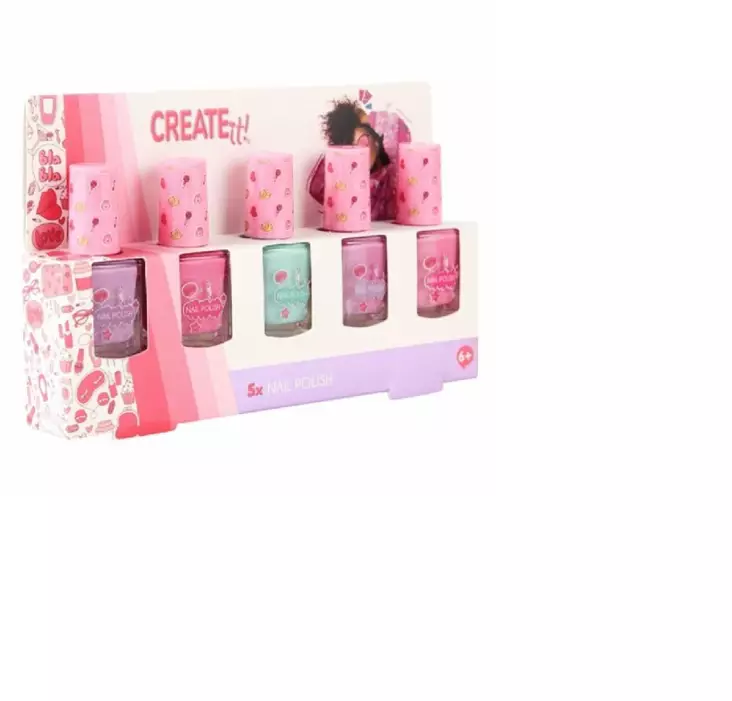 Kynsilakkasetti Create It! - Nuket ja tarvikkeet - 8719668029484 - 1