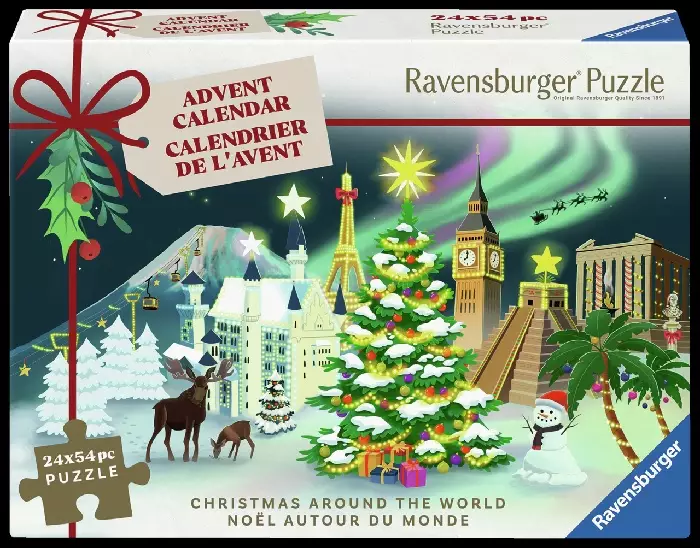 Joulukalenteri palapeli - 1000 palan palapelit - 4005555042464 - 1