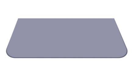 Takaneduslasi harmaa 50x80cm - Uunin eduspellit - 6438014350585 - 1