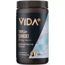 Vida Tripla+ Sinkki + B6 & C - Vitamiinit - 6430067849115 - 1