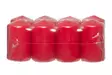 Pöytäkynttilä Punainen 8 kpl - Stearinlys og lykter - 6410416490595 - 2
