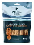 Koiran herkku Northern Treats Kalkkuna-peuratanko 150 g - Hundegodbiter og tørkede snacks - 6438554002555 - 1