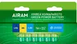 Airam Vihreä Voimaparisto AA 1,5V - Paristot - 6435200301345 - 1