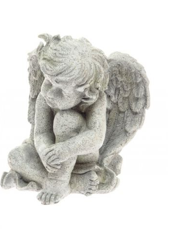 4Living Engel sittende 24cm - Dekorative gjenstander - 6410413294745 - 1