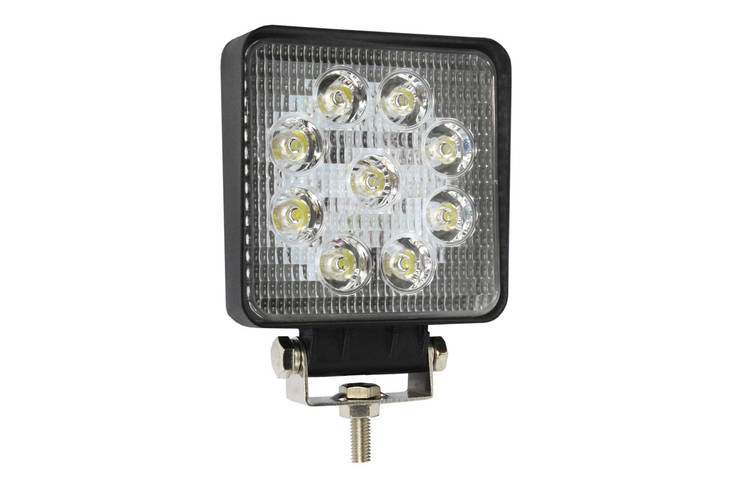 Amio LED arbeidslampe 27w - Ekstralys og arbeidslys for biler - 5903293016145 - 1
