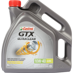 Castrol GTX 10w-40 4ltr - Bil motoroljer - 5705070111735 - 1