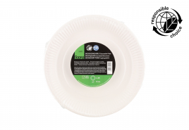 Kertakäyttölautanen BIO 23cm - Kertakäyttölautaset - 6410412792495 - 1