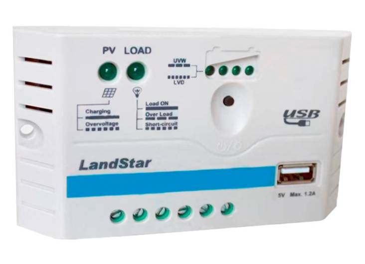 Landstar 10A lataussäädin - Aurinkosähkö - 6438014150925 - 1