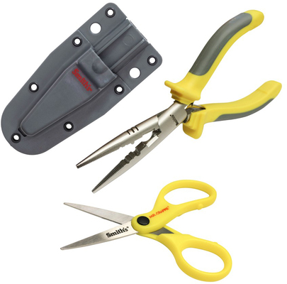 MR CRAPPIE Smiths saks og tang sett - Fiskesakser, kniver og filer - 027925512975 - 1