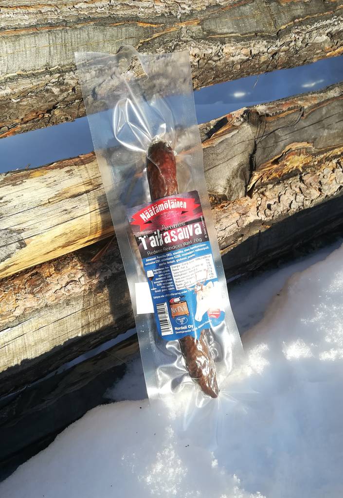 Näätämöläinen Punaviini Taikasauva 70 g, Tuulahdus aitoa Näätämöä! - Näätämöläinen kestomakkarat - 6430065850175 - 1