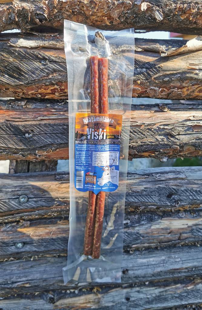 Näätämöläinen Viski Poropätkä 50g - Näätämöläinen kestomakkarat - 6430065850045 - 1