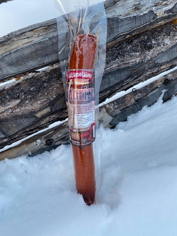 Näätämöläinen chorizo 170g - Näätämöläinen kestomakkarat - 6430065850205 - 1