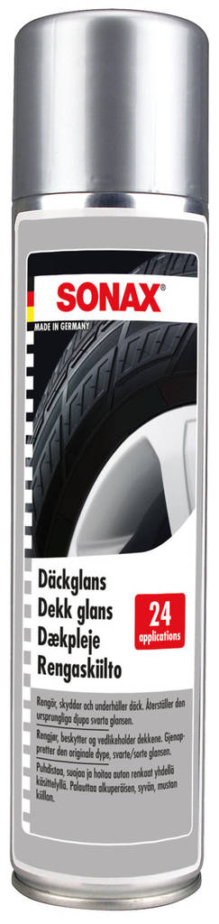 SONAX Dekkglans 400ml - Bilshampoer og voks - 4056554000795 - 1