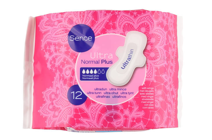 Sence Hygienepute Normal Plus 12 stk - Helsebind - 8718692411555 - 1