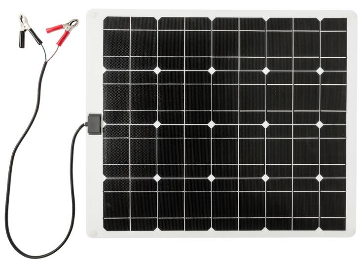 Taipuisa aurinkopaneeli 50w - Aurinkosähkö - 6438014155005 - 1