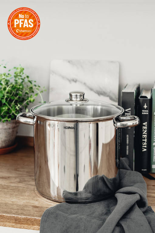 Stålgryte 10L 24cm - Gryter og panner - 6419287820265 - 1