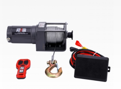 Vinsj Strong Power 2000 12V 907kg - Vinsjer og taljer - 6438014264615 - 1