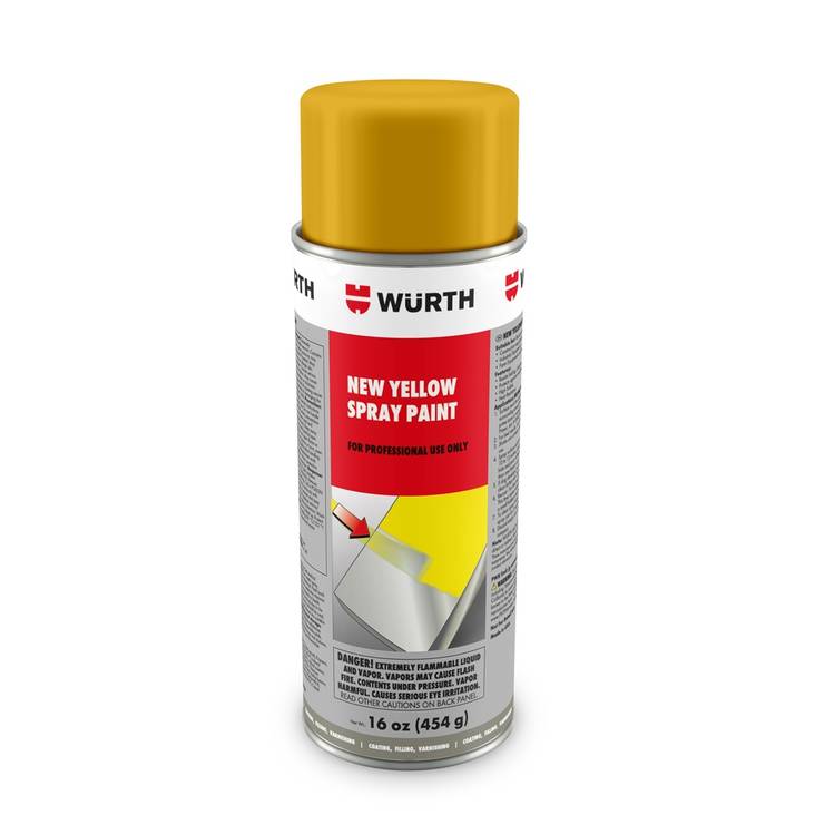 Wurth spraymaali keltainen 400ml - Spraymaalit - 4045989611775 - 1