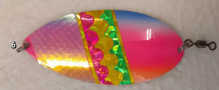 Rautulätkä Lohi-Armas väri 6 kupari - Pilkit - 3912300013765 - 1