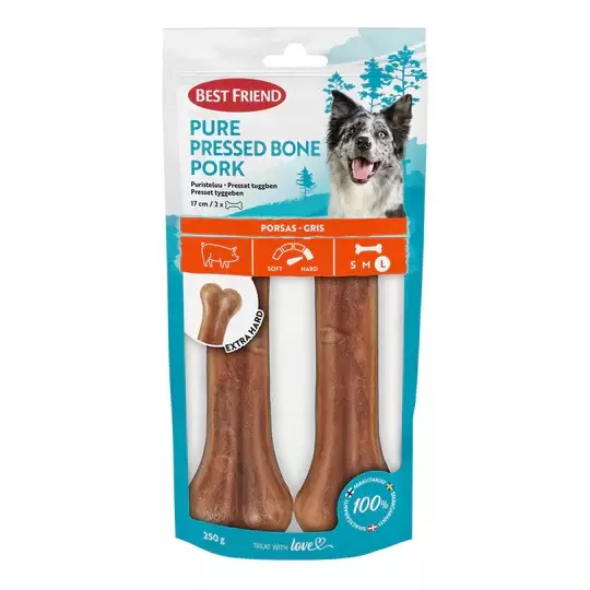 Koiralle Puristeluu Pure Porsas 2kpl - Hund tyggebein - 5700551173325 - 1