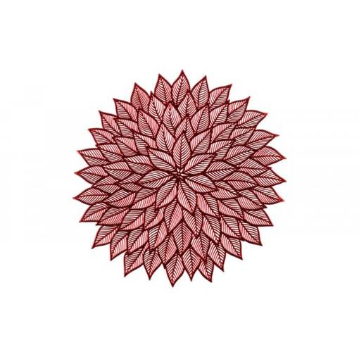 Winteria Tablett Blomst rød - Bordduker - 6410416185545 - 1