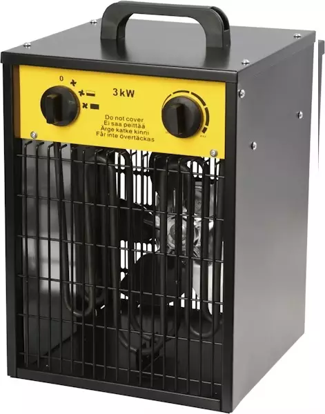 Byggevarmer 3,3Kw 3-nivåer - Sähkölämmittimet ja lämpöpatterit - 6413821760215 - 1