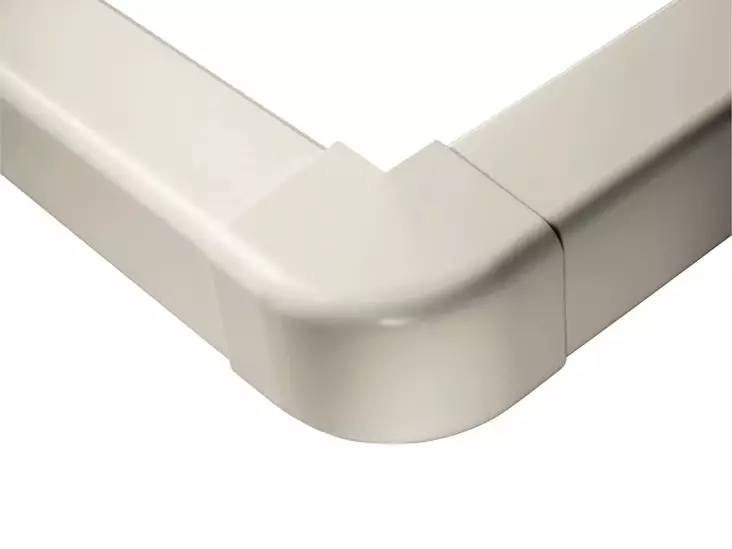 Asennuskanavan ulkokulma 60x80 - Ilmalämpöpumppujen tarvikkeet - 6438056123765 - 1