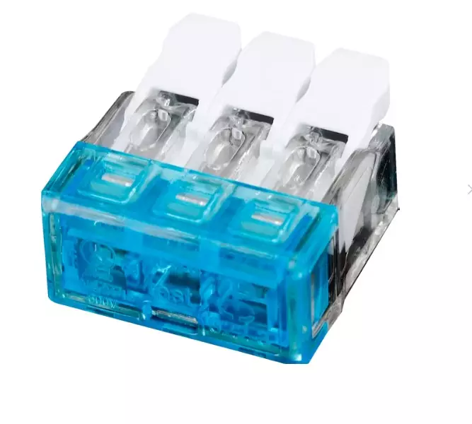 Kabelkobling 3-N vippe 10stk - Elektriske bokser - 6438056386245 - 1